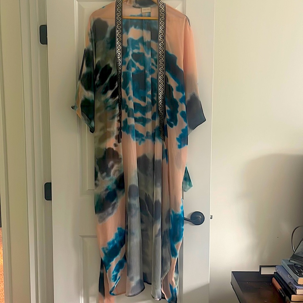 Pretty multi colored cover up by SUKI SO!